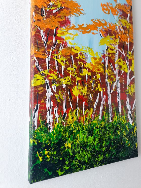 Heavenly Birches 1
