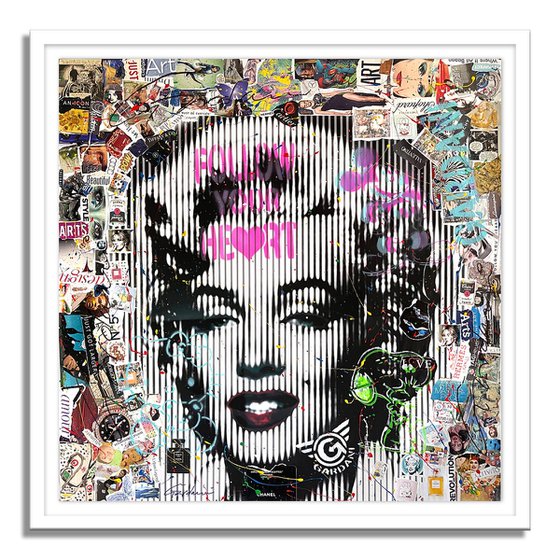Marilyn Heart - Original on Paper (300 gsm)