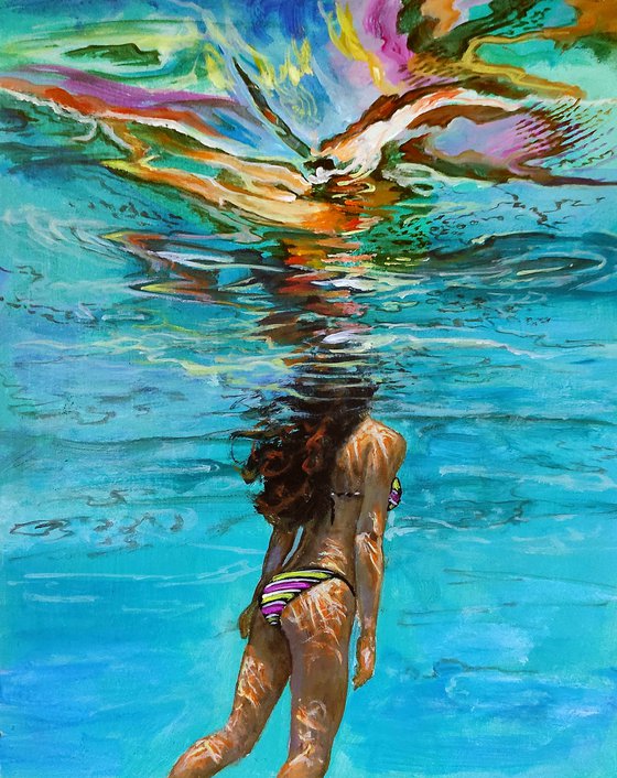 Girl swimming24