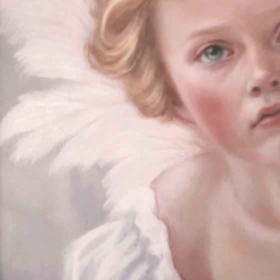 Eterno Oro, portrait of an angel