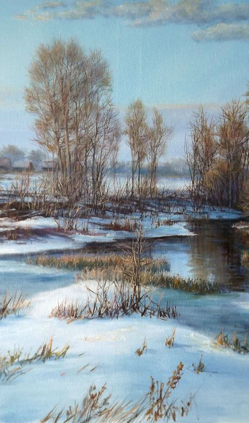 Winter Landscape by Oleg Riabchuk