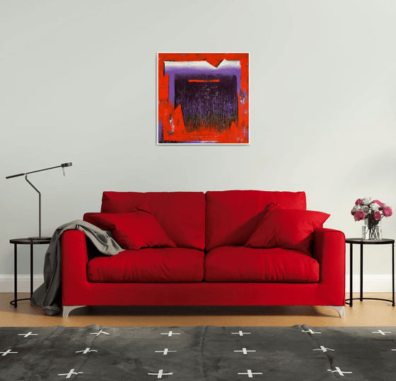 Inner Passage_30"X30" 2025