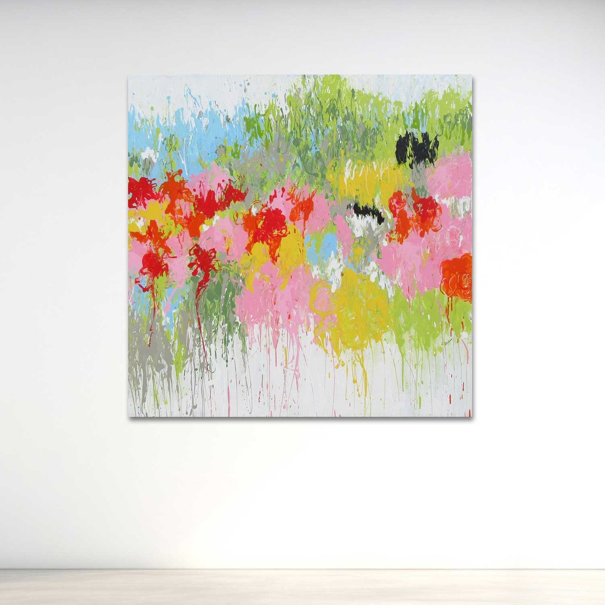  Waiting Spring By Isabelle Pelletane, 39 X 39, Artwork For Sale On Artfinder