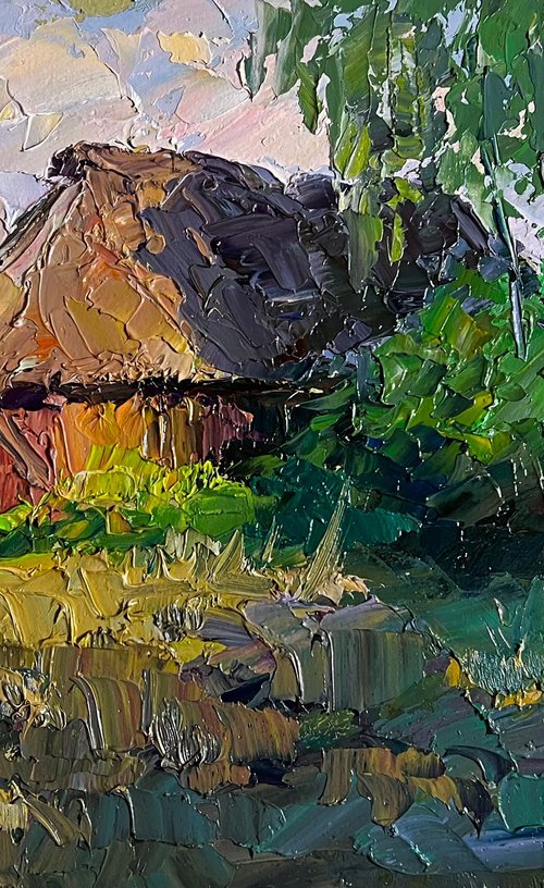 House in the Field by Boris Serdyuk