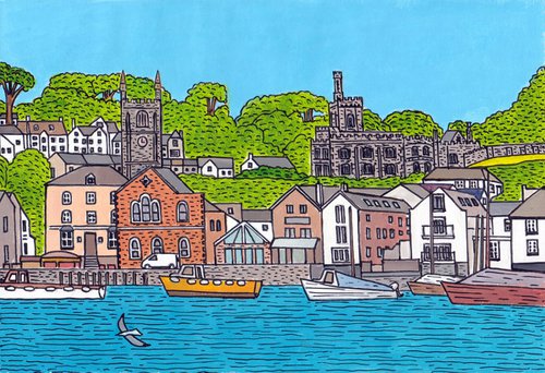 "Waterfront, Fowey" by Tim Treagust