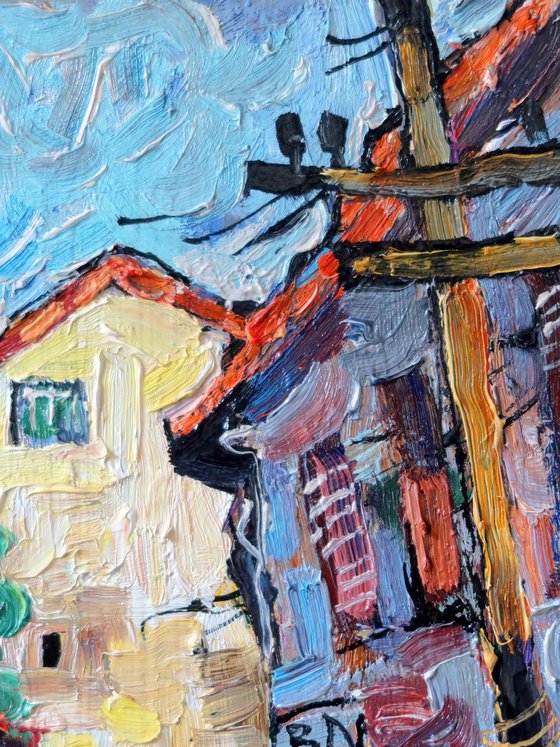 Street. Skiathos.