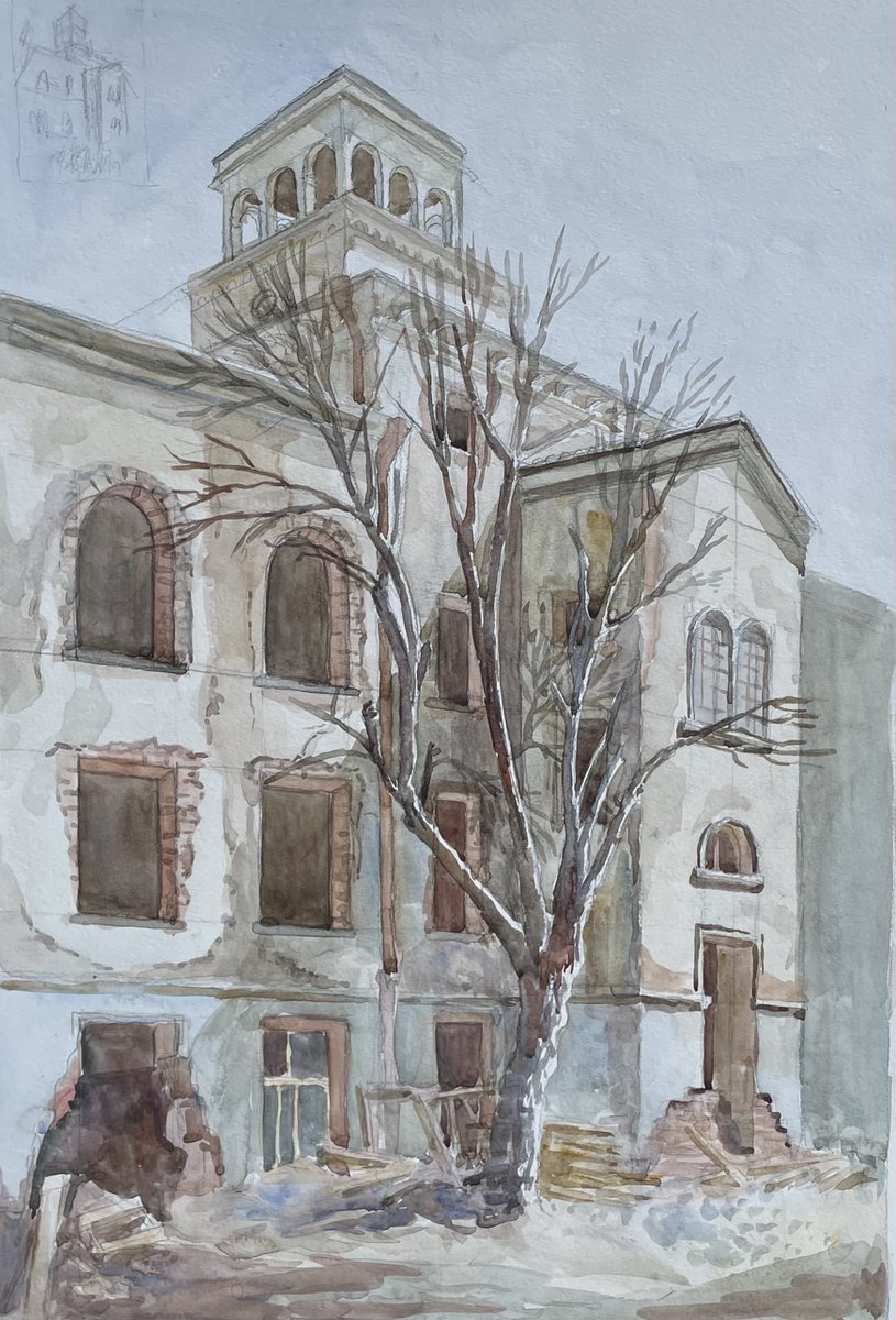House under reconstruction by Aisylu Zaripova