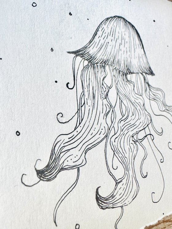 Original Jellyfish Drawing