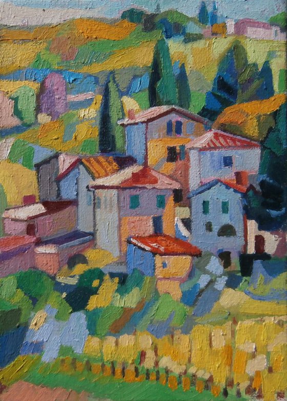 TUSCANY  VI    11.2 x 16 cm