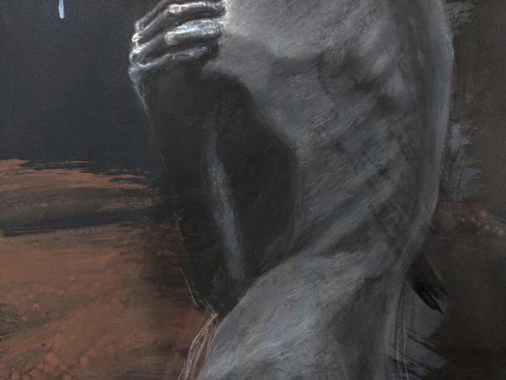 Soft Pastel Figure Study