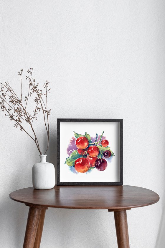 Triptych  "Berries"