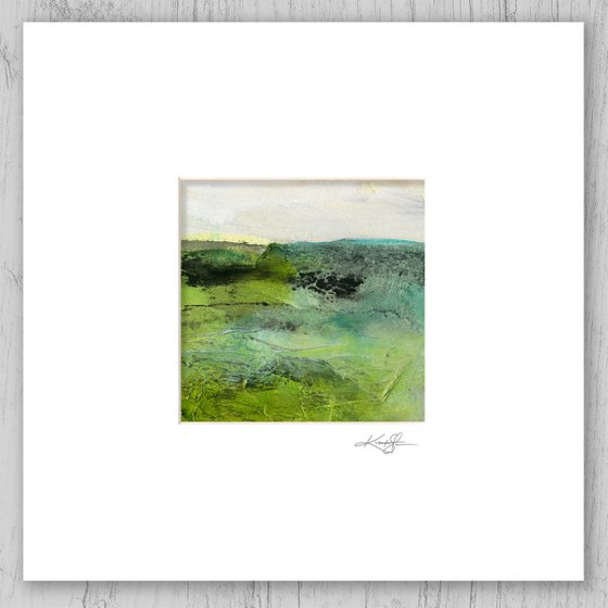 Mystical Land 363 - Landscape Painting by Kathy Morton Stanion