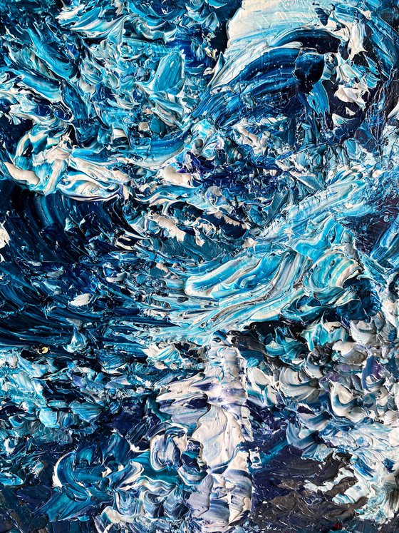 Bali Ocean Oil Painting