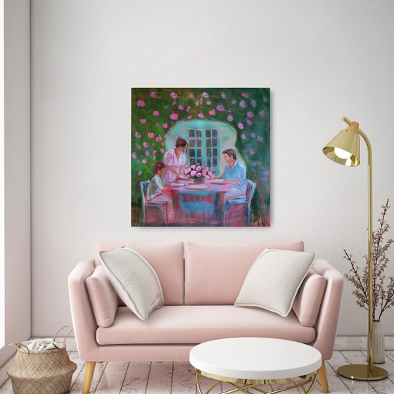 Inside the Blooming Oasis