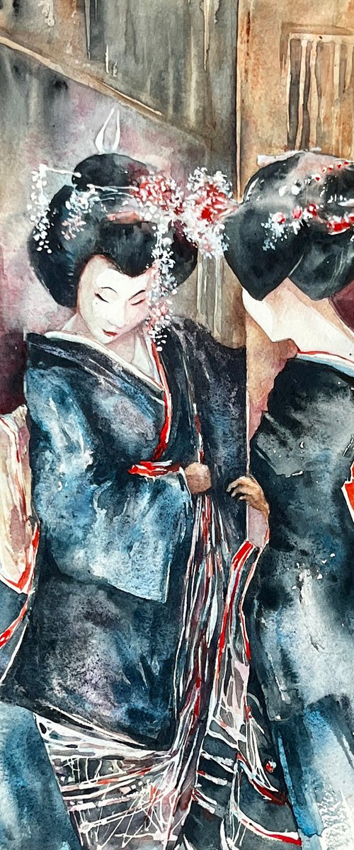 Kyoto SketchN6 by Larissa Rogacheva