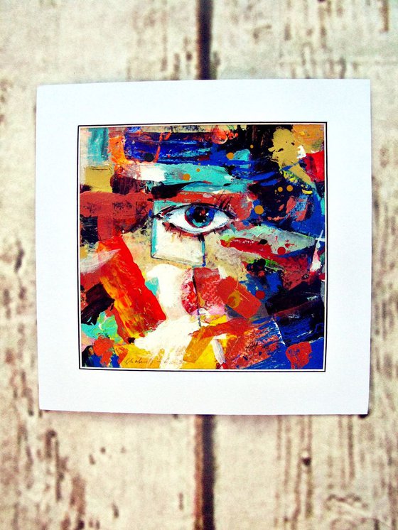 eye abstract II square
