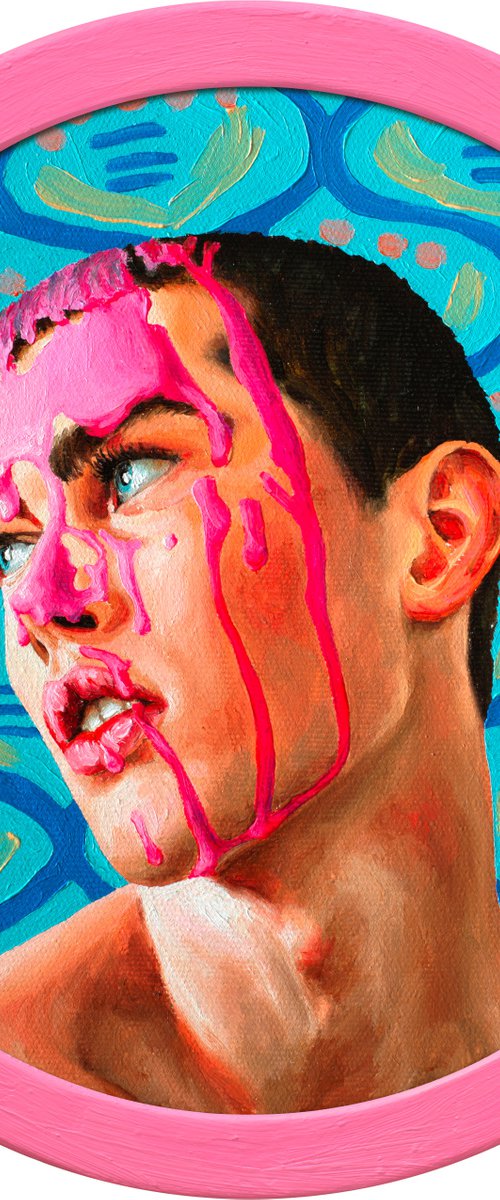 Pink on the Face 2 by Oleksandr Balbyshev