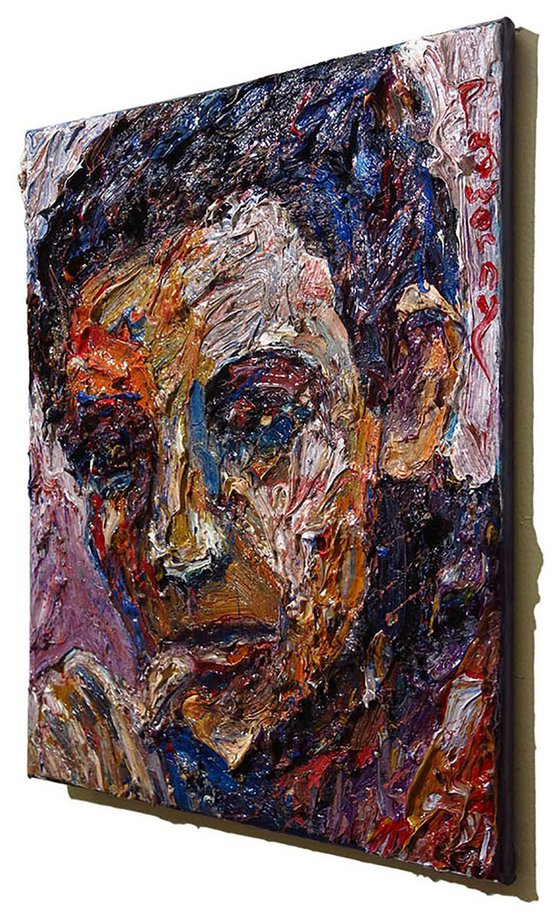 Original Oil Painting Abstract Expressionism Impressionism Portrait