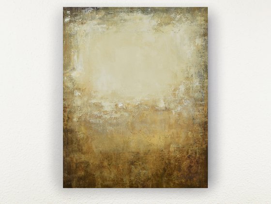 Gold Earth 210304, minimalist abstract earth tones