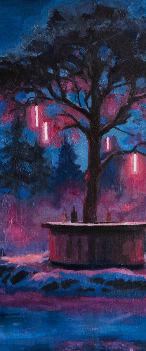 The frozen lake by Roeland Kneepkens