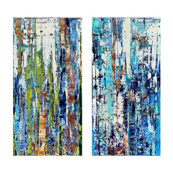 Collection of  2 oil paintings