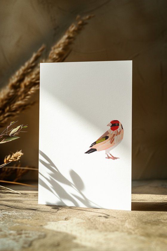 A GOLDFINCH BIRD