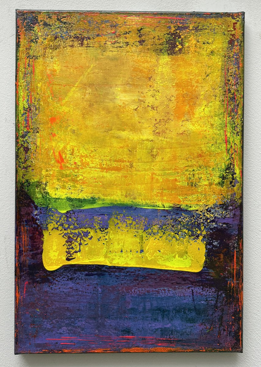  Quiet Flow Of Brightness By Viki Smoliar, 16 X 24, Artwork For Sale On Artfinder