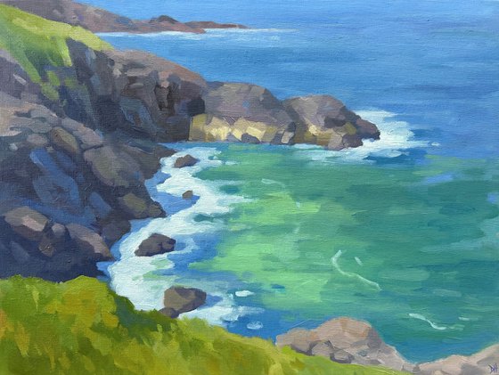 View From Clodgy Point, St Ives