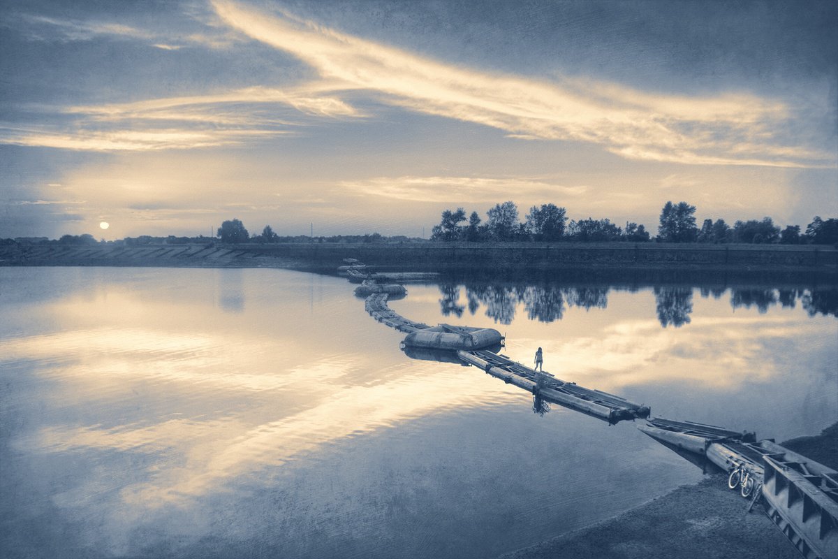 Urban And Pop Landscape Photograph By Valerix, 30 X 20", Time To Go Home., Original Artwork