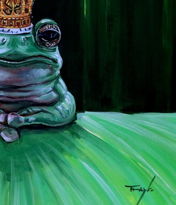 The Frog Princess. Tale. Story.