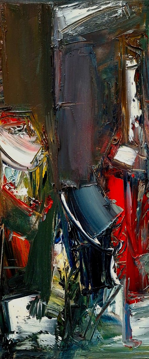 Red Among Shadows by Matevos Sargsyan