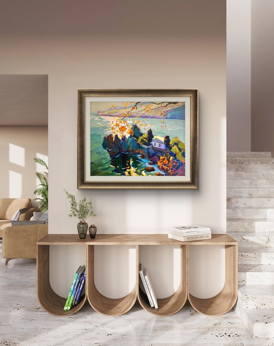 The sun is bright today