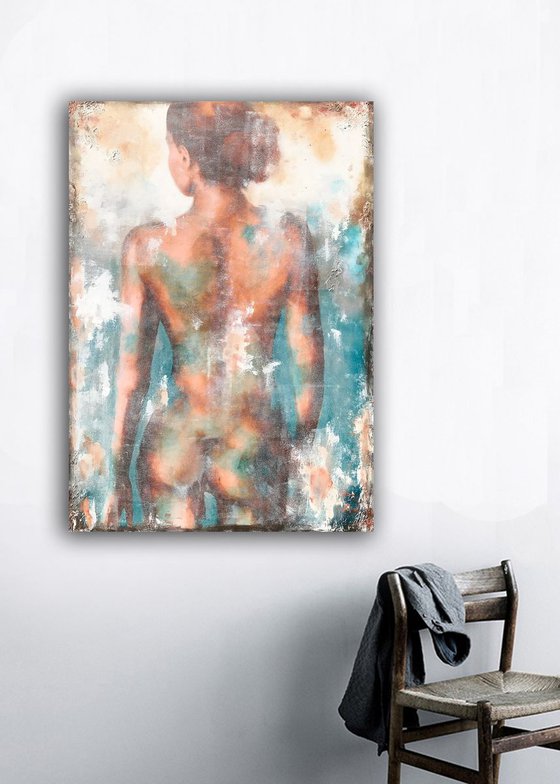 sweet patina nude (120 x 80 cm) Dee Brown