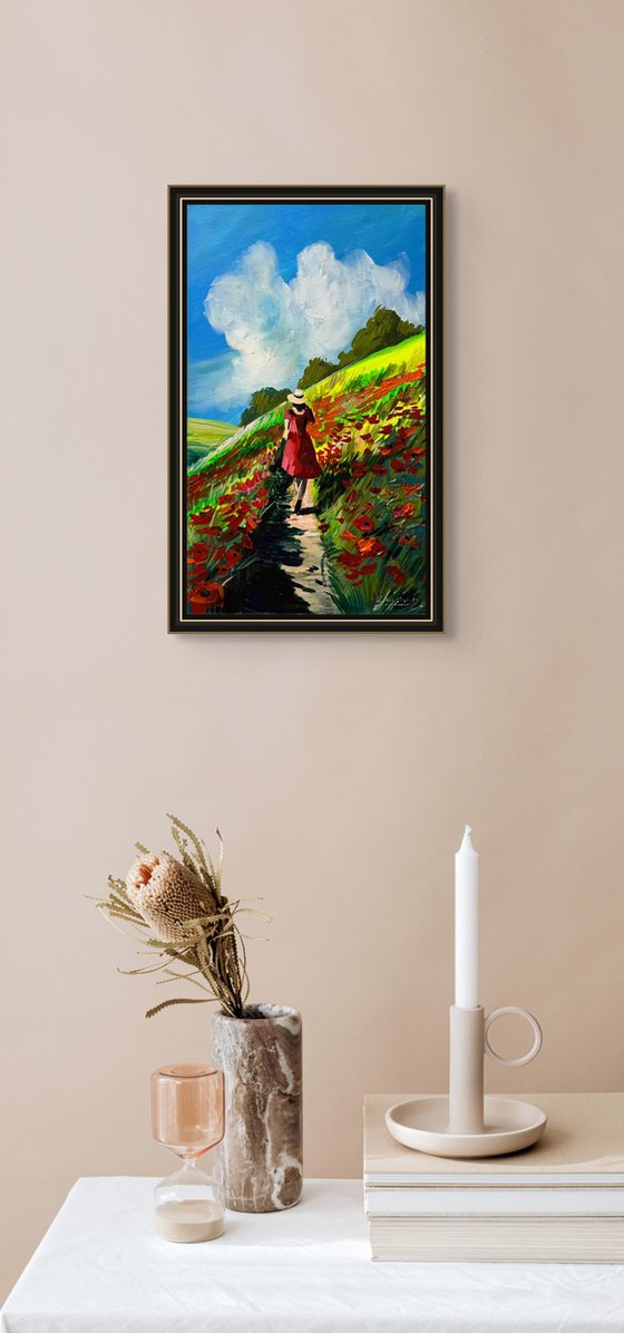 Path Through the Poppy Fields