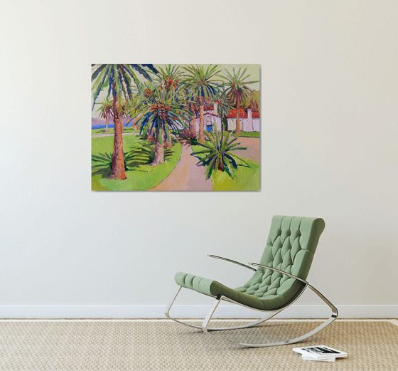 Palm Trees in California