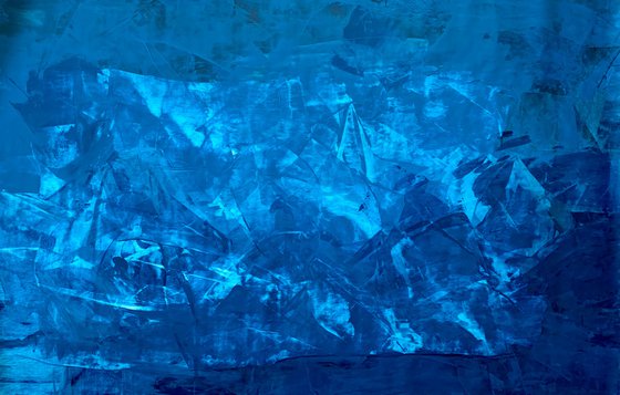 Blue abstract no. 825