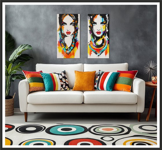 Vibrant Female Power-1