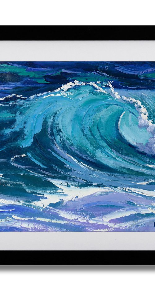 Turquoise Ocean Wave by Graham Gercken