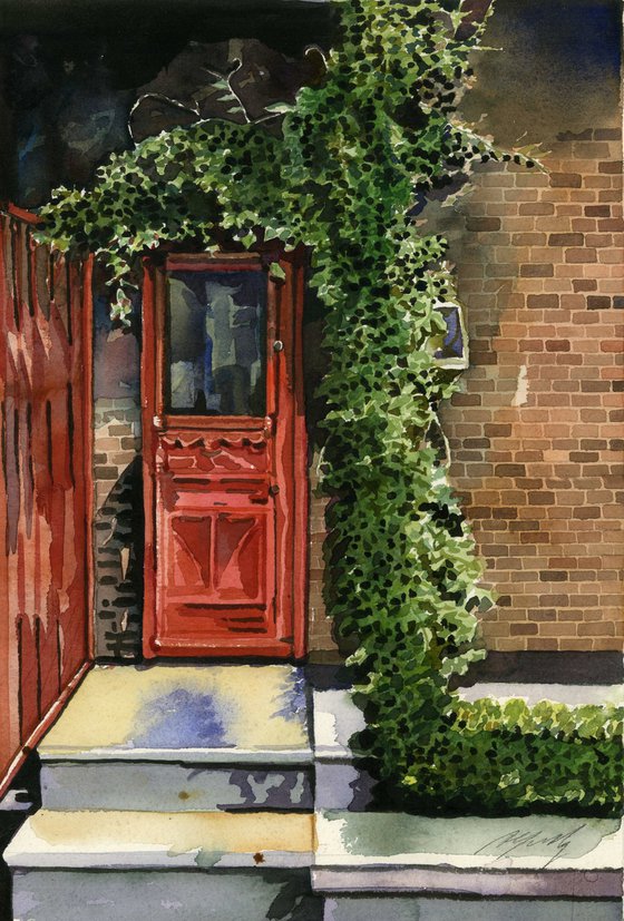 red door