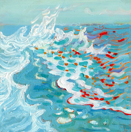 Breaking Waves, Small Seascape