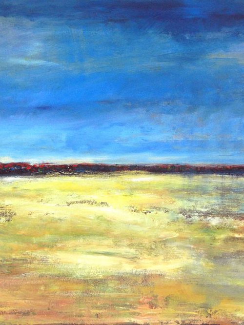 Horizon - Hay Field 54x30 by BenWill
