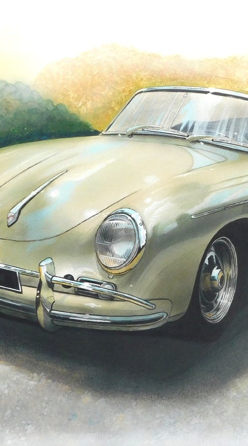 Porsche 356 Cabriolet by Benjamin Self