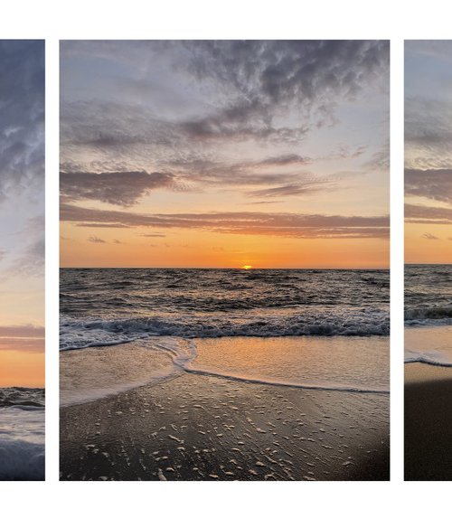 NT#171 Triptych sea #2 by Mattia Paoli