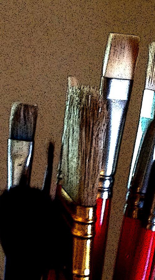 Brushes (30x22.5) by Jeff Iverson