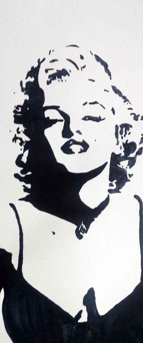 Marlin Monroe by Aneta Gajos