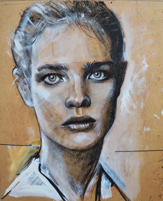 WOMAN  Portrait (Top model Natalia Vodianova)