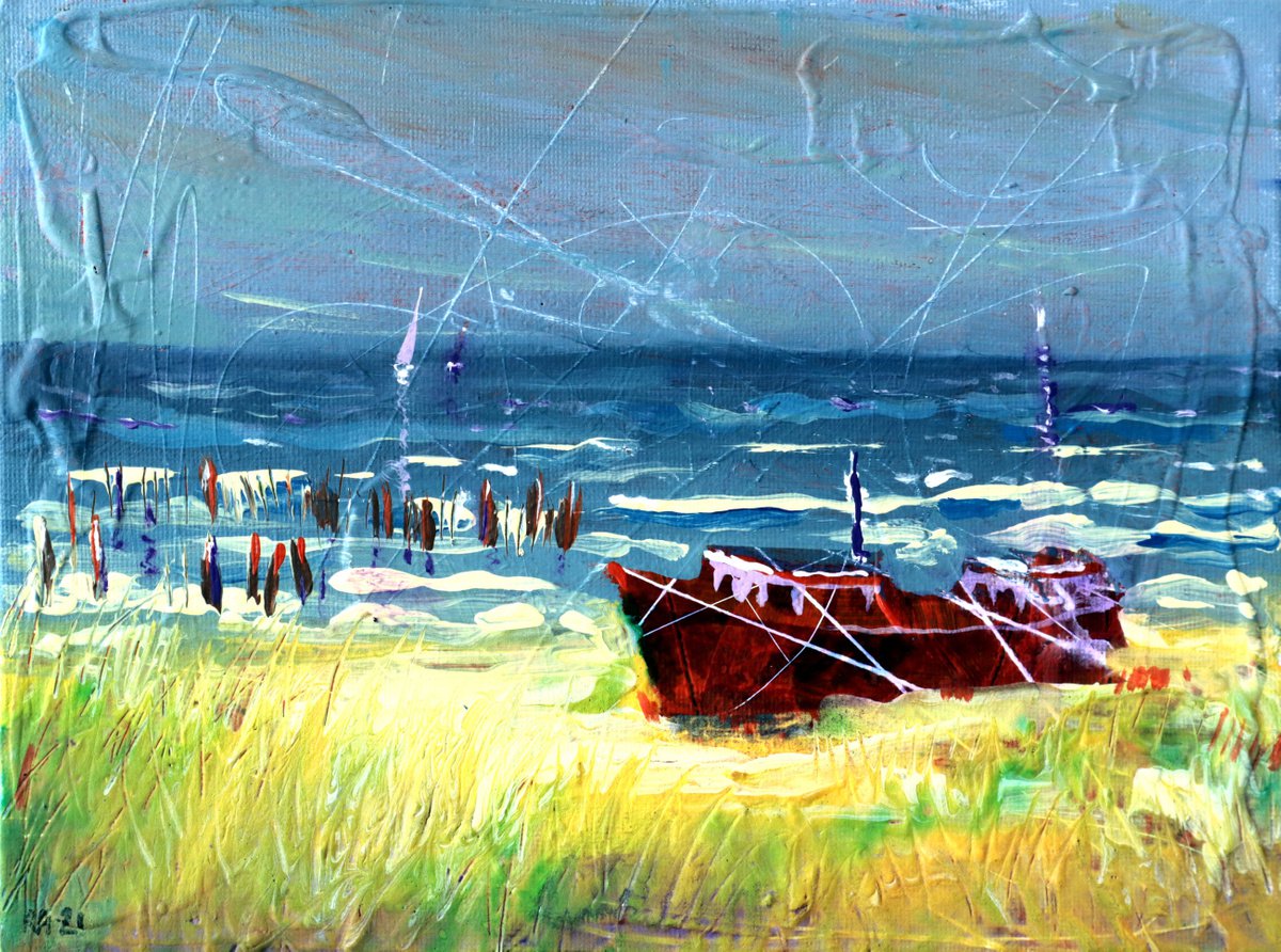  Before The Rain. By Rakhmet Redzhepov, 9 X 7, Artwork For Sale On Artfinder
