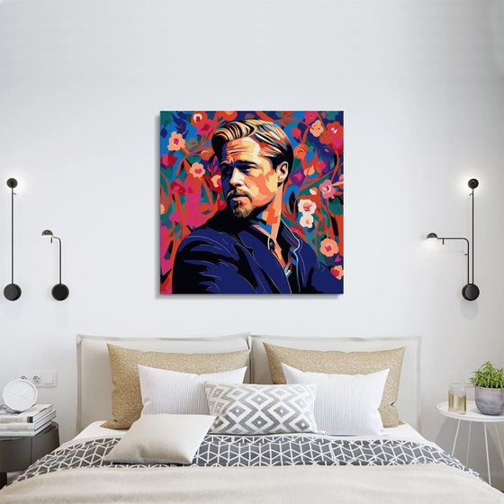 Portrait of Brad Pitt