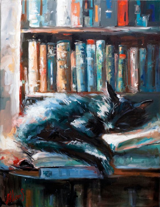 DREAMING ON THE BOOKSHELF