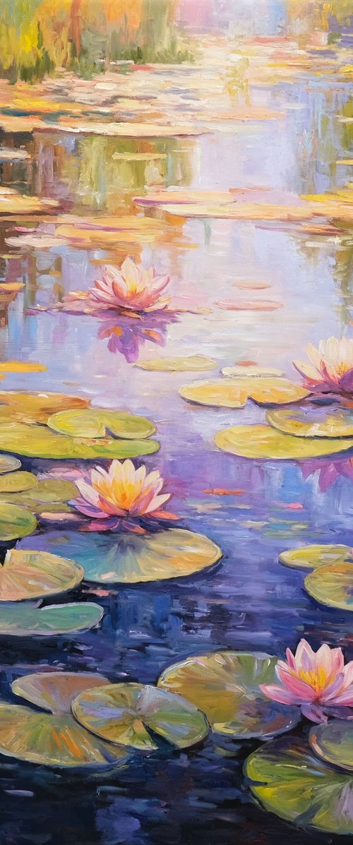 Dream of the Water Lily Pond by Behshad Arjomandi